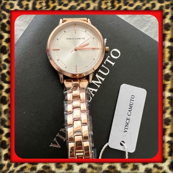 👑✅PRICE FIRM✅Vince Camuto Rose Gold Women's Watch. Brand new! - Picture 1 of 14